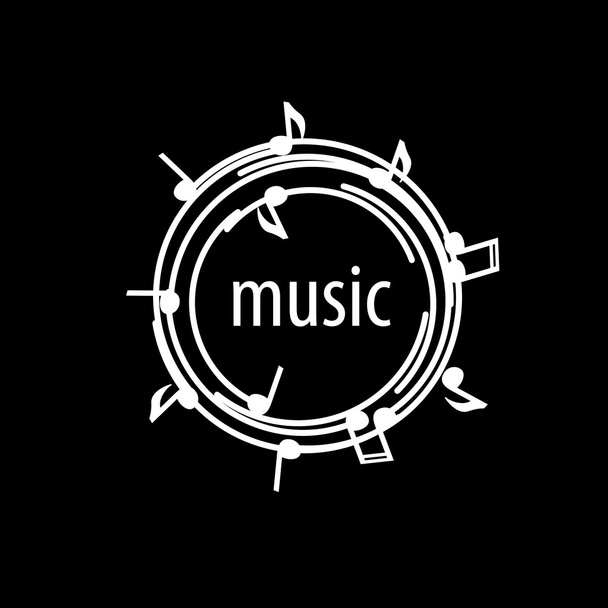 vektorové logo hudba - Vektor, obrázek