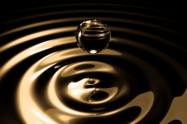Drops of liquid gold - Photo, Image