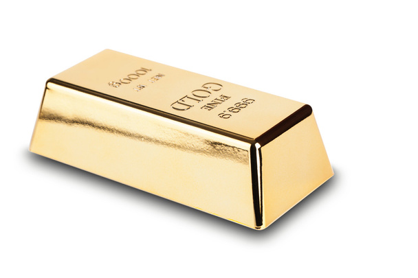 gold bullion close-up - Photo, Image