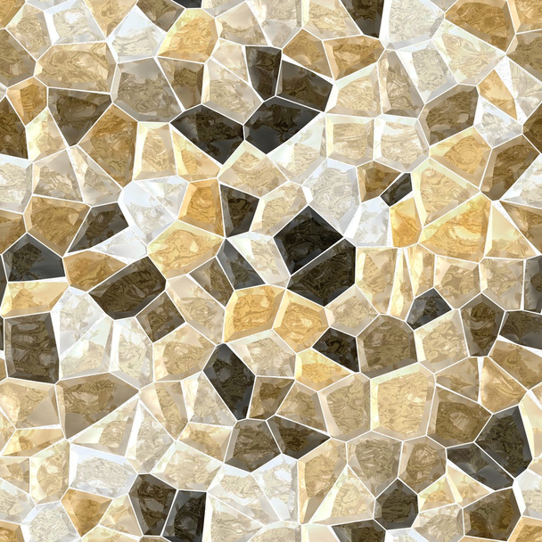 натуральный бежевый коричневый мрамор неправильный пластик мозаика бесшовный текстура фон с белой травой
 - Фото, изображение
