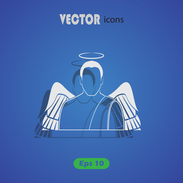 Icona angelo vettoriale
 - Vettoriali, immagini