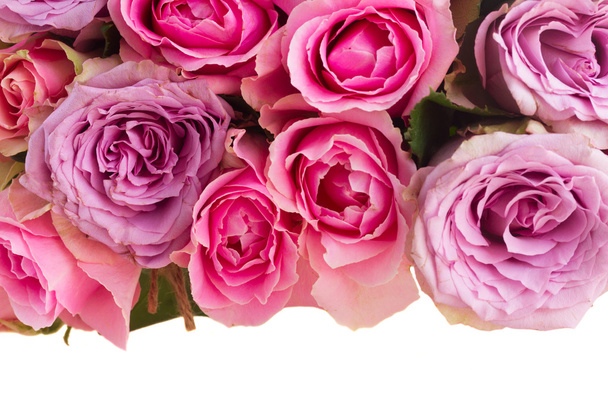 bouquet of fresh roses - Фото, изображение