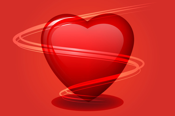 Liebe Herzvektor - Vektor, Bild