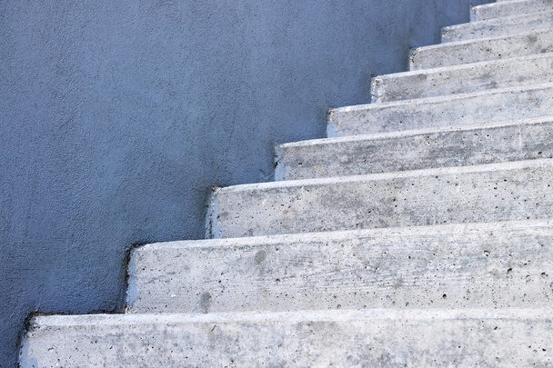 Soyut beton merdiven kompozisyon - Fotoğraf, Görsel