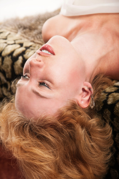 sensuele blonde vrouw - Foto, afbeelding