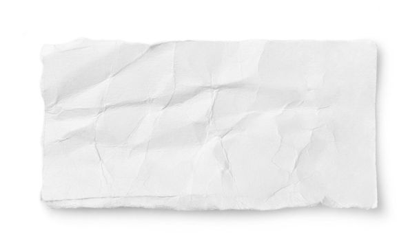 zmięty papier rozdarty - Zdjęcie, obraz