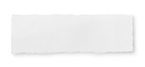 порванная бумага на белом
 - Фото, изображение