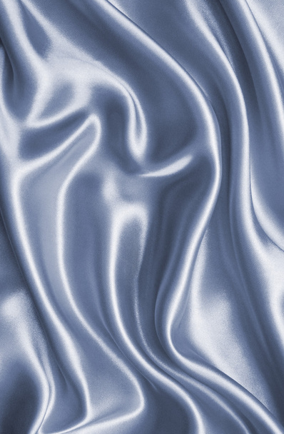 Smooth elegant grey silk or satin texture as background - Foto, immagini