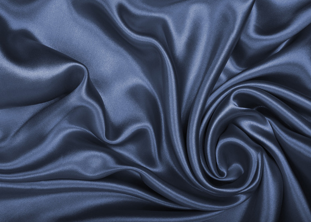 Smooth elegant grey silk or satin as background  - Foto, Bild