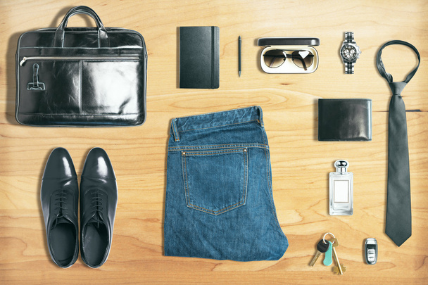 Business items and clothes - Valokuva, kuva