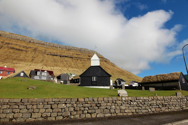 Old church in the Faroe Islands - Zdjęcie, obraz