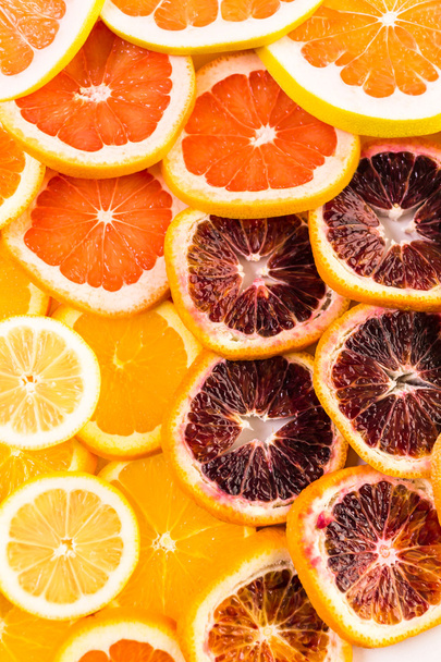 verscheidenheid van citrusvruchten - Foto, afbeelding