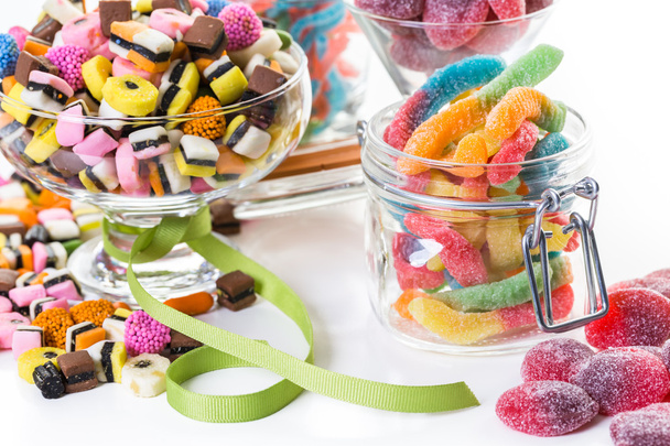 Varietà di caramelle colorate
  - Foto, immagini