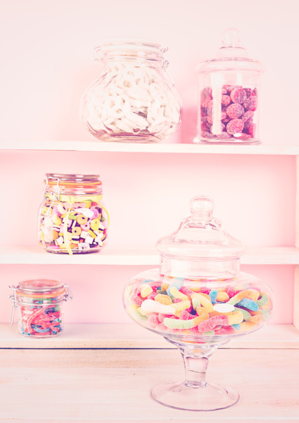 Colorful candies view - Photo, Image