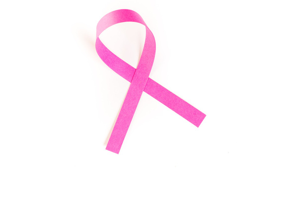 Pink ribbon close up - Photo, Image