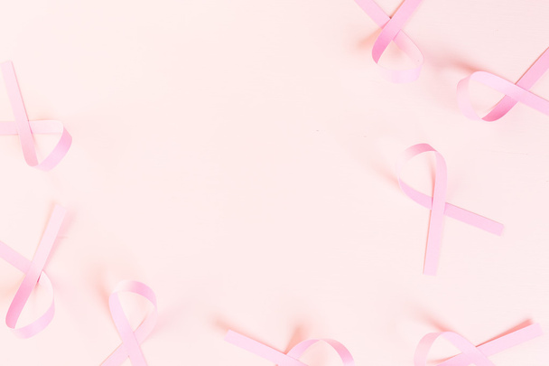 Womens health symbol in pink ribbons - Fotografie, Obrázek