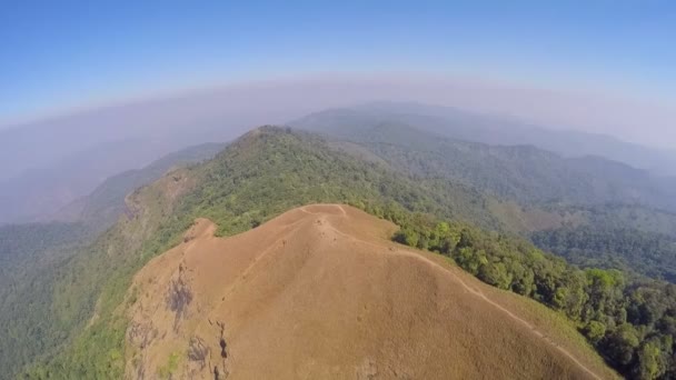 Aerial View - Doi Mon Jong at Northern of Thailand. - Footage, Video