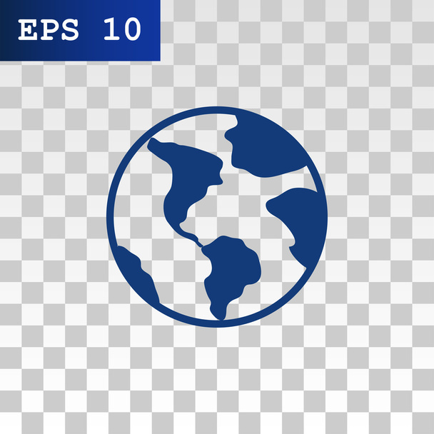 Earth web icon. - Vektor, kép
