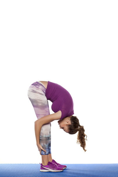 fundamentele yoga oefeningen - Foto, afbeelding
