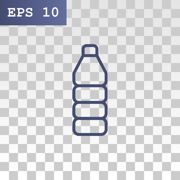 Plastic bottle icon - Vettoriali, immagini