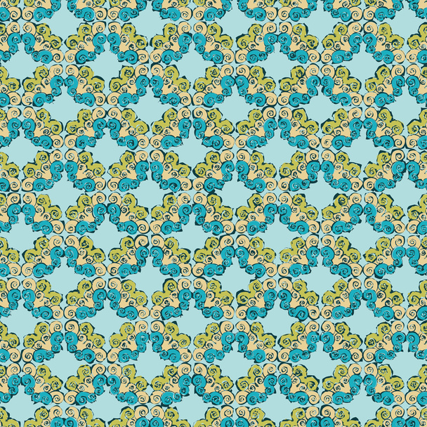 Ethnic boho seamless pattern. Print. Repeating background. Cloth design, wallpaper. - Vektor, kép