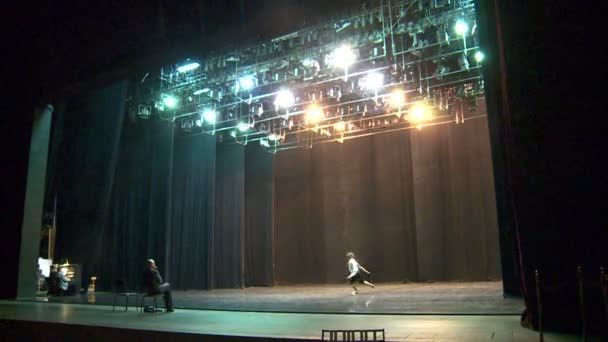 dancer, stage-director, choreography - Footage, Video