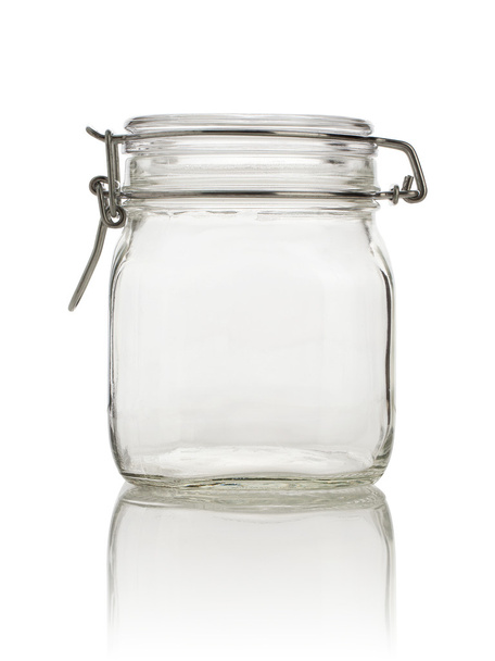 Empty glass jar - Fotoğraf, Görsel