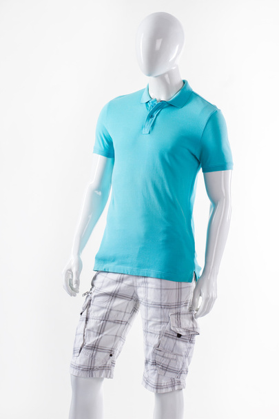 Male mannequin wearing summer clothes. - Photo, Image