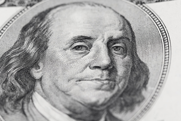 Qualitative portrait Benjamin Franklin. - Photo, Image