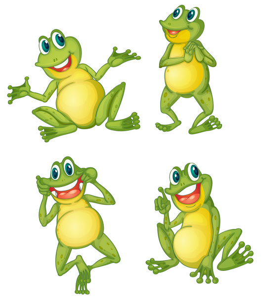Frog series - Vector, Image