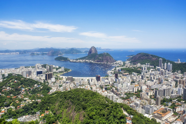 Montaña Sugarloaf y paisaje urbano de Río de Janeiro, Brasil
 - Foto, Imagen