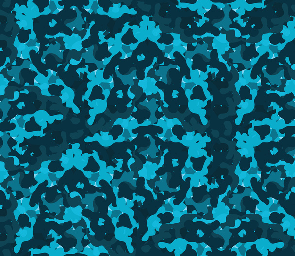 Seamless camouflage pattern. Vector background. - Vector, Image
