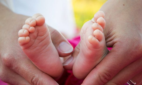 foto de pés de bebê
 - Foto, Imagem