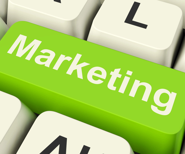 Online Marketing kulcs lehet Blogok weboldalak szociális média és a elektronikus levél - Fotó, kép
