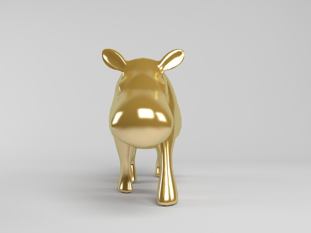 3D zlatý zvíře - Fotografie, Obrázek