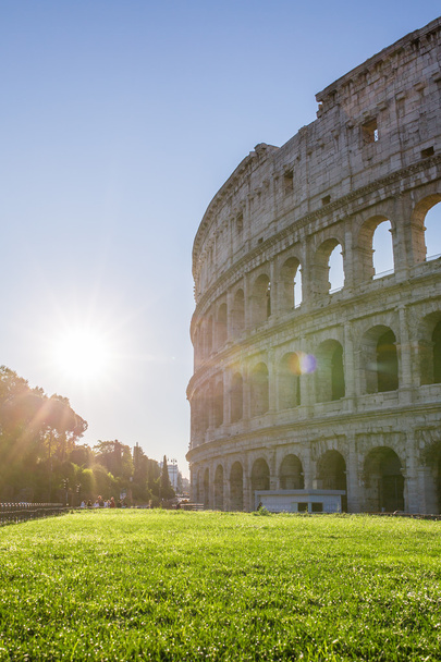 Colosseum with  sunset light - Photo, Image