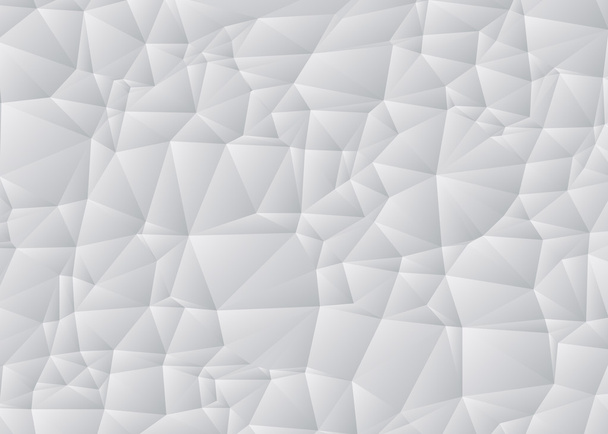 Gray polygonal background - Vector, Image