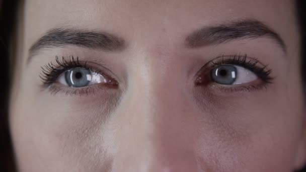 eyes of a beautiful young woman  - Footage, Video