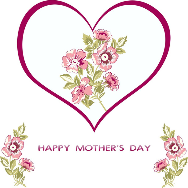 Mother's day background - Vector, Image