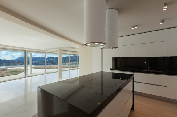 Interior, modern kitchen - Фото, зображення