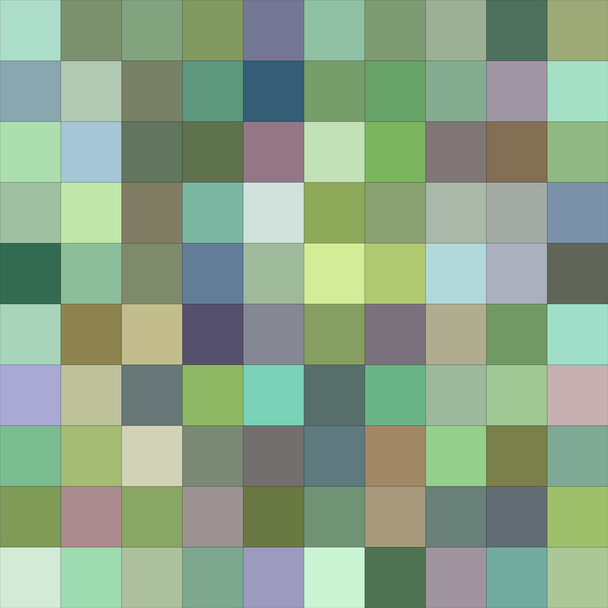 Abstract color square mosaic background design - Vector, Image