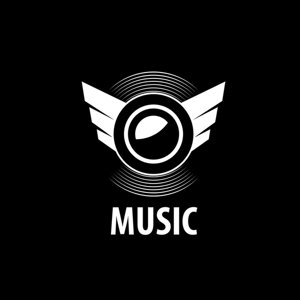vektorové logo hudba - Vektor, obrázek