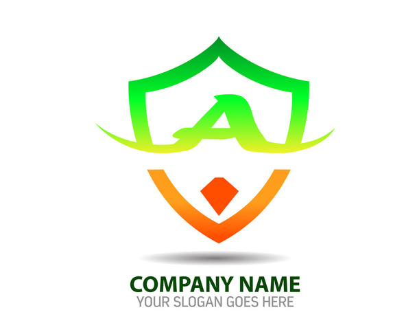Logo aziendale dello scudo di sicurezza
 - Vettoriali, immagini