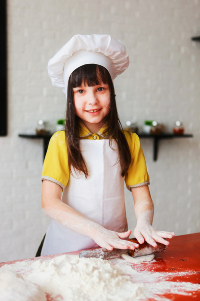 The child cook. - Foto, Imagem