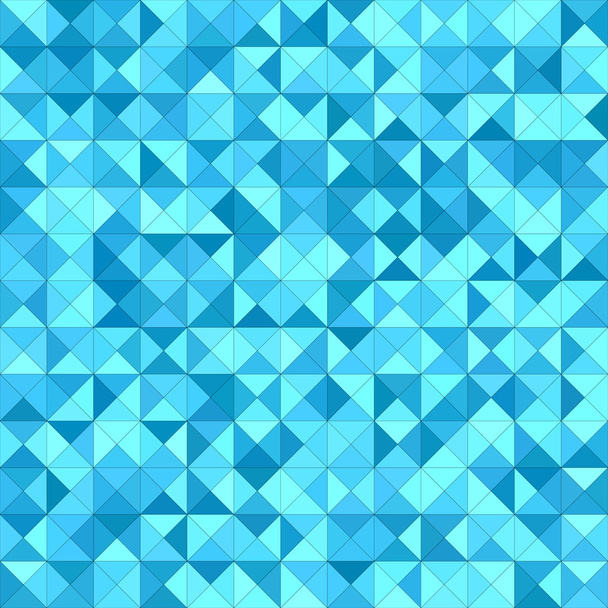Diseño de fondo de mosaico triángulo azul claro
 - Vector, imagen