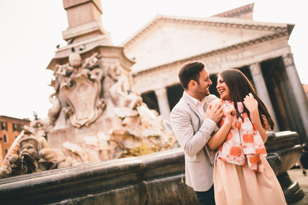 Happy couple in Rome - Foto, Imagem