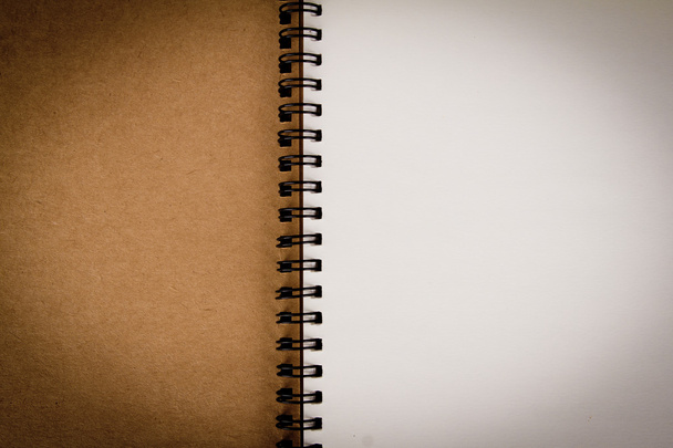 Recycled paper notebook - Valokuva, kuva