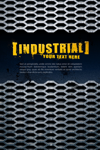 Industrial background - Vector, Image