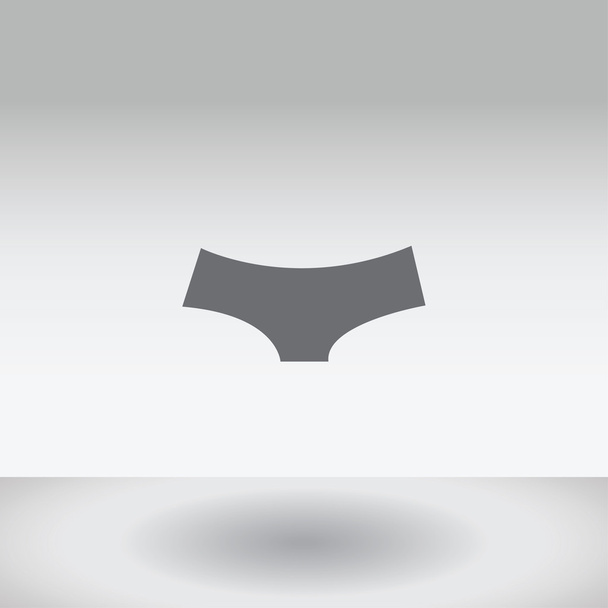 Icon Illustration Isolated on a Background - Womens Briefs - Photo, image