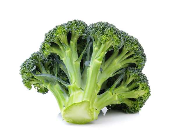 Broccoli on white background - Fotó, kép